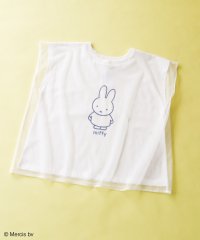 Green Parks/グリーン パークス Green Parks miffy/チュールドッキングプリントTシャツ/508202600