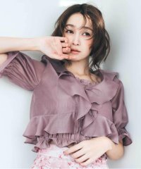 JILL by JILL STUART/ラッフルアンサンブルセットアップブラウス/508202612