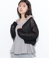 JILL by JILL STUART/シャイニーシアーカーディガン/508202616