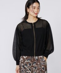 INED/イネド INED シアーニットジップアップカーディガン/508202679