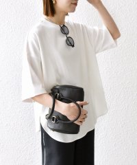 SHIPS any WOMEN/《一部追加予約》SHIPS any:〈接触冷感/汗染み防止加工/洗濯機可能〉ラウンドヘム クルー ビッグ TEE/508202852