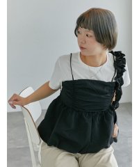 ehka sopo/ビスチェドッキングTシャツ/508202907