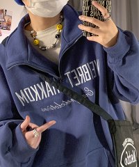 DEVICE/デバイス DEVICE フロントデザイン ハーフジップ スウェット/508202945