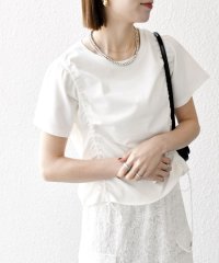 SHIPS any WOMEN/SHIPS any:〈UVカット/汗染み防止加工/吸水速乾/洗濯機可能〉カノコ ドロスト TEE/508202960