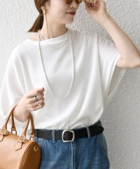 SHIPS any WOMEN/《一部追加予約》SHIPS any:〈洗濯機可能〉ワッフル ワイド コクーン ドルマン TEE/508202961