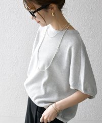 SHIPS any WOMEN/《一部追加予約》SHIPS any:〈洗濯機可能〉ワッフル ワイド コクーン ドルマン TEE/508202961