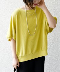SHIPS any WOMEN/《一部追加予約》SHIPS any:〈洗濯機可能〉ワッフル ワイド コクーン ドルマン TEE/508202961
