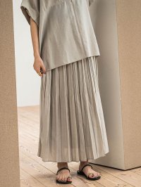 MAYSON GREY/メイソングレイ MAYSON GREY ラフィーネクロスランダム消しプリーツスカート≪手洗い可能≫/508202991