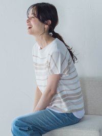 LAUTREAMONT/ロートレアモン LAUTREAMONT ストレスフリーペーパーヤーンニット≪手洗い可能≫/508202998