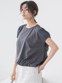 Droite Lautreamont/ドロワット ロートレアモン Droite lautreamont ドライタッチコットンドロストプルオーバー≪洗濯機で洗える≫/508203004