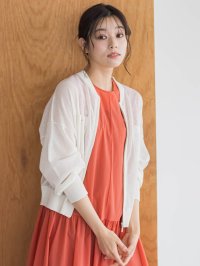 Droite Lautreamont/ドロワット ロートレアモン Droite lautreamont シアーZIPブルゾン≪手洗い可能≫/508203006