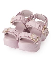csT&P/厚底バックルサンダル/508203015