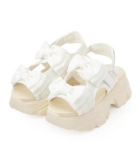 csT&P/シーエス ティーアンドピー csT&P 厚底ダブルリボンサンダル/508203016
