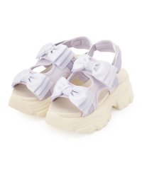 csT&P/シーエス ティーアンドピー csT&P 厚底ダブルリボンサンダル/508203016