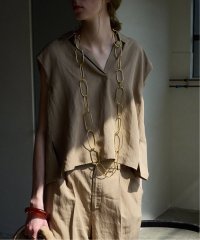 VERMEIL par iena/レーヨンリネンタンブラーシャツ/508203048