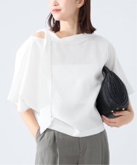 VERMEIL par iena/アシンメトリーリボンブラウス/508203049