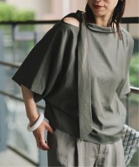 VERMEIL par iena/アシンメトリーリボンブラウス/508203049