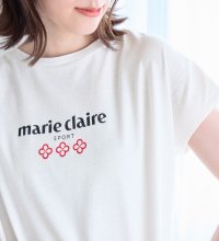 Alotta/アロッタ Alotta 【マリクレール・スポーツ】モックネックギャザーTシャツ/508203054