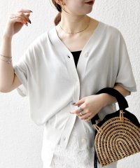 SHIPS any WOMEN/《一部追加予約》SHIPS any:〈接触冷感/手洗い可能〉Vネック ドルマン ミディ カーディガン/508203147