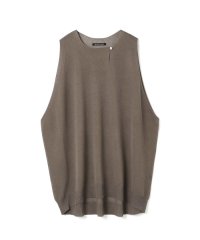 mizuiro ind/mizuiro ind クルーネックワイドベスト/508203270