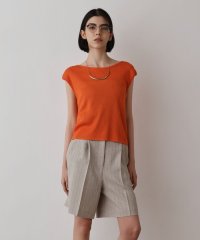 GRACE CONTINENTAL/スパンコールリブトップ/508203273