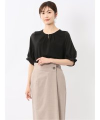 m.f.editorial/エムエフエディトリアル m.f.editorial シルケットポンチ ビジュー付き 半袖プルオーバー/508203325