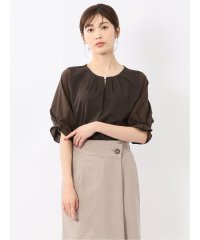 m.f.editorial/エムエフエディトリアル m.f.editorial シルケットポンチ ビジュー付き 半袖プルオーバー/508203325