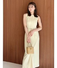 SNIDEL/SustainableベルティッドIラインワンピース/508203353