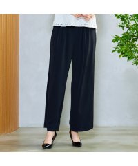 Liliane Burty ECLAT/【Charme par Eclat/セットアップ対応】ダブルクロス　ワイドパンツ/508203386