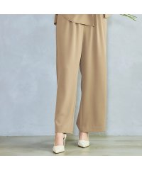 Liliane Burty ECLAT/【Charme par Eclat/セットアップ対応】ダブルクロス　ワイドパンツ/508203386