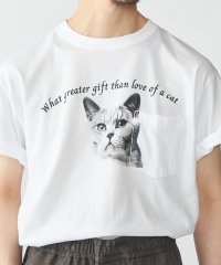 SHIPS MEN/【WEB限定/SHIPS別注】Regency Works: キャット ポケット Tシャツ/508203633