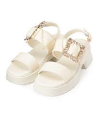 csT&P/シーエス ティーアンドピー csT&P バックル付きギャザーサンダル/508203735
