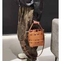 Tomieco/トミエコ Tomieco LEATHER 編み込みショルダー 2wayバッグ トートとしても活躍/508205520