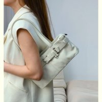 Tomieco/トミエコ Tomieco LEATHER 羊革スクエアバッグ 人気の横長トートバッグ/508205521