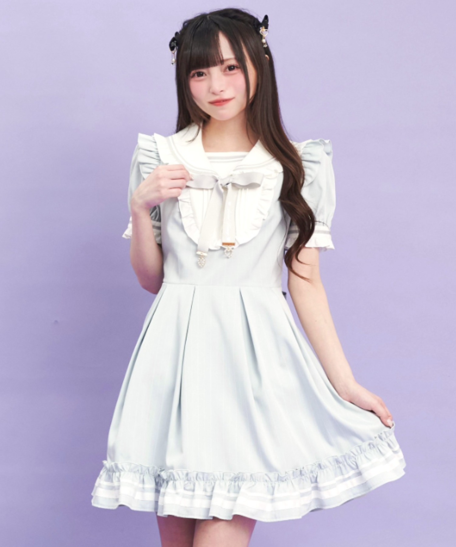 シークレットハニー Secret Honey ヨーク切替半袖セーラー
