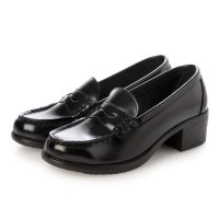 GIO&GIA/ジオアンドジア GIO&GIA レディース 女子 学生靴 ヒールアップ(+5cm) スクール ローファ 柔らかい クッション性 軽量 通勤 通学 撥水加工 防滑/508205541