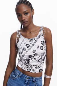 Desigual/デシグアル Desigual バンダナタンクトップ/508205627