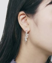 GOLDY/ゴールディ GOLDY キュービックジルコニア × メタル ボール フープ ピアス 1250104/508205654