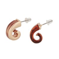 GOLDY/ゴールディ GOLDY スワール クリア カラー ピアス 1240305/508205669
