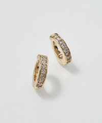 GOLDY/ゴールディ GOLDY キュービックジルコニア フープ ワンタッチ イヤリング 2240506/508205676