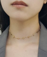 GOLDY/ゴールディ GOLDY バーベル チェーン チョーカー 3250408/508205682