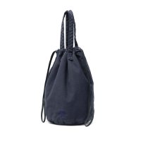 hobo/ホーボー hobo 巾着バッグ メンズ レディース 巾着 ポーチ バッグ 手持ち ミニバッグ 無地 12L 日本製 DRAWSTRING POUCH S PAD/508205688