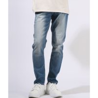 LUXSTYLE/ラグスタイル LUXSTYLE テーパードデニムパンツ/ジーンズ ジーパン Gパン スキニー メンズ テーパード スリム 細身 フルレングス YKK ユーズド加/508205902