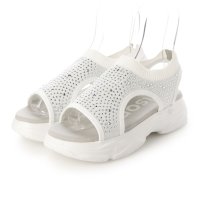 kitson/ハスキー HUSKY husky Co.Ltd. kitson ニット 厚底 キラキラ サンダル/506172268