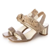 LANVIN en Bleu/ランバン オン ブルー LANVIN en Bleu リボンモチーフバックストラップサンダル/507627255