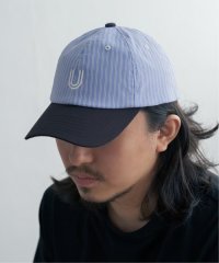 ikka/【WEB限定】UNIVERSAL OVERALL ユニバーサルオーバーオール ストライプキャップ/507725047