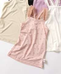 apres les cours/WEB限定 ひんやりメッシュクロスストラップキャミ/508013518