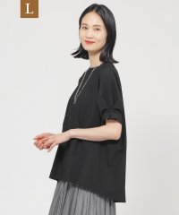 TRANS WORK(L)/【L】【ウォッシャブル】トリコットプルオーバーカットソー/508140614