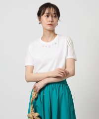 green label relaxing/＜Studio Francosse＞エンブロイダリー Tシャツ/508153396