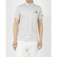 le coq sportif GOLF /【直営店限定】幾何学柄プリント半袖シャツ/508163236